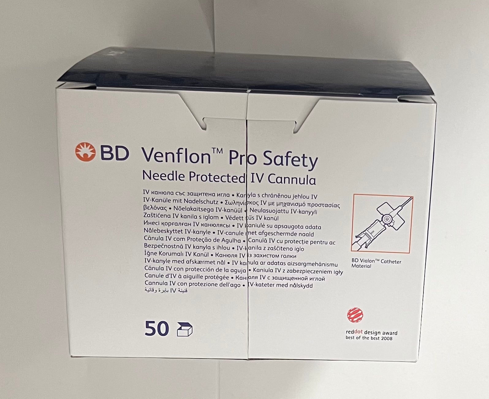 BD - (Venflon Pro Safety Needle Protected IV) - 0,9 x 25 mm (22G) - 393222 – BD | AMS