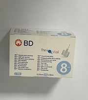 BD - (Thin Wall Insulinespuit) - 0,25 mm x 8 mm (31G) - 320213 – BD | AMS