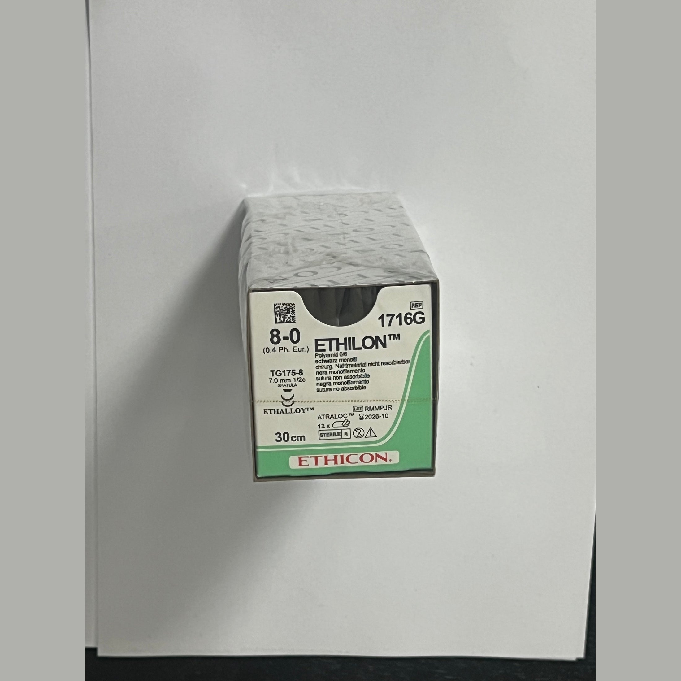 Ethicon - (Suture Monofil) - 30cm 8-0 - 1716G – Ethicon | AMS
