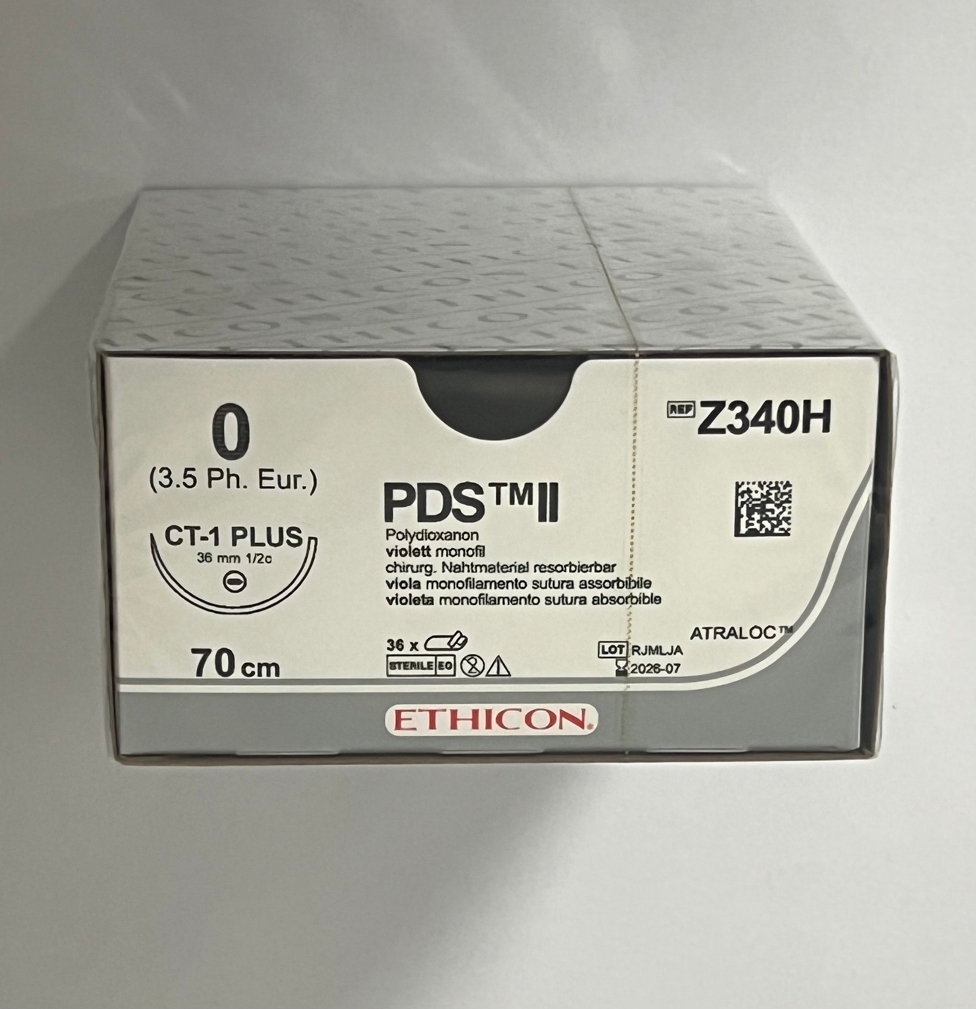 Ethicon - (PDS II MONOFIL) - 70cm - Z340H – Ethicon | AMS