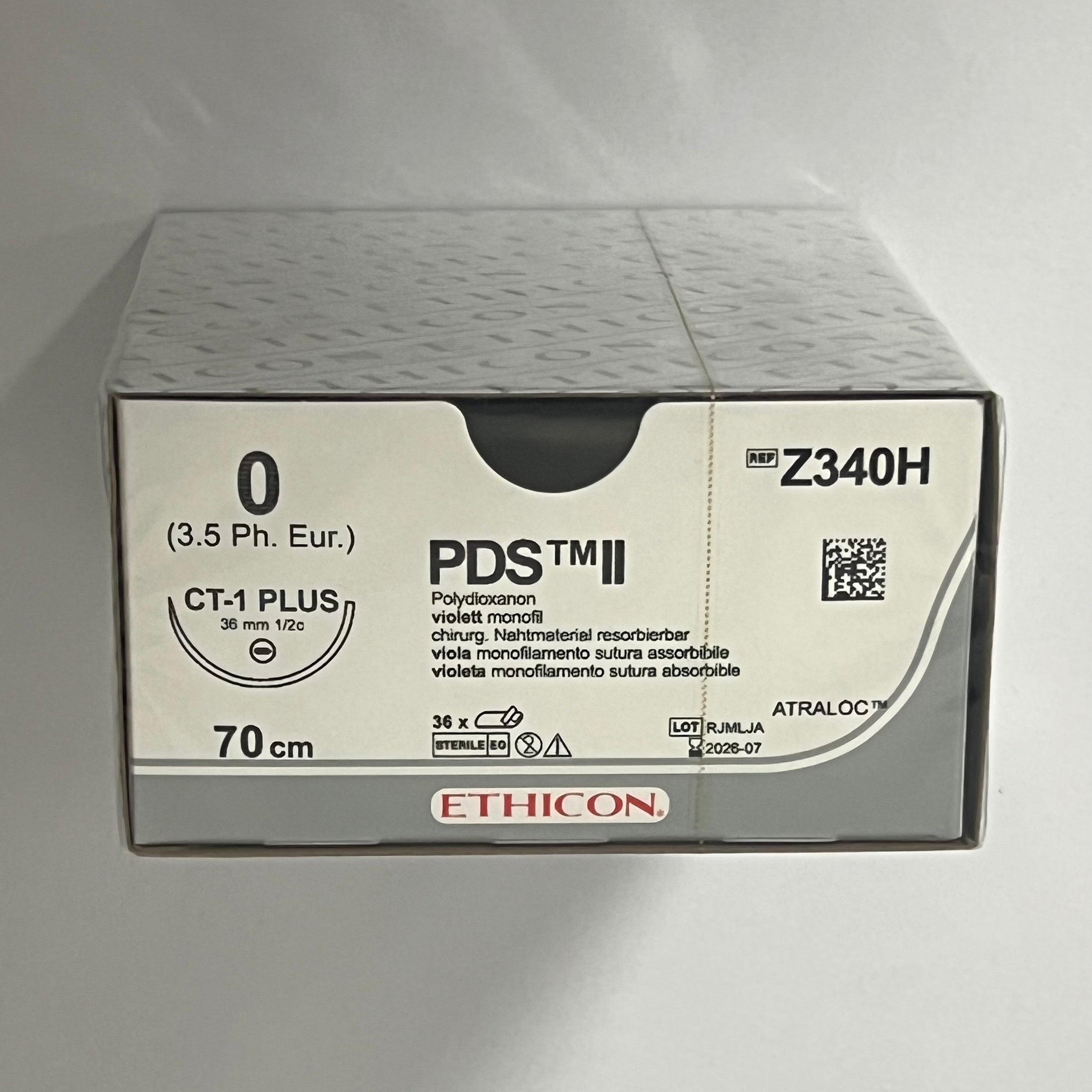 Ethicon - (PDS II MONOFIL) - 70cm - Z340H – Ethicon | AMS