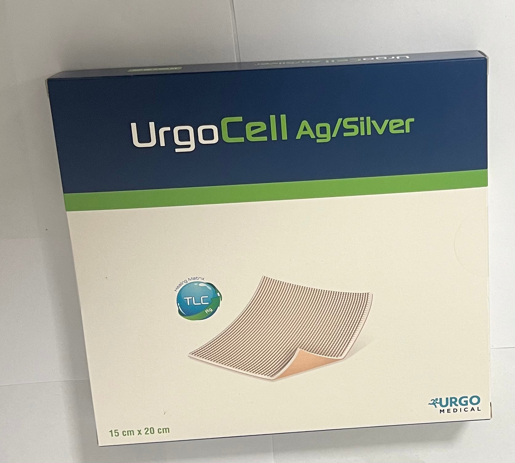 Urgo Medical - UrgoCell Ag Silver - 15cm x 20cm - 517595 - 10 stuks per doos – UrgoMedical | AMS