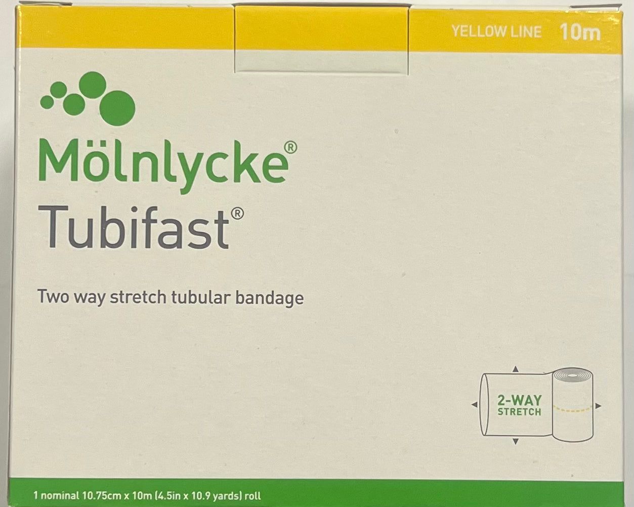 Tubifast 2 way stretch - 10,75cm x 10cm - 1 stuk – Molnlycke | AMS
