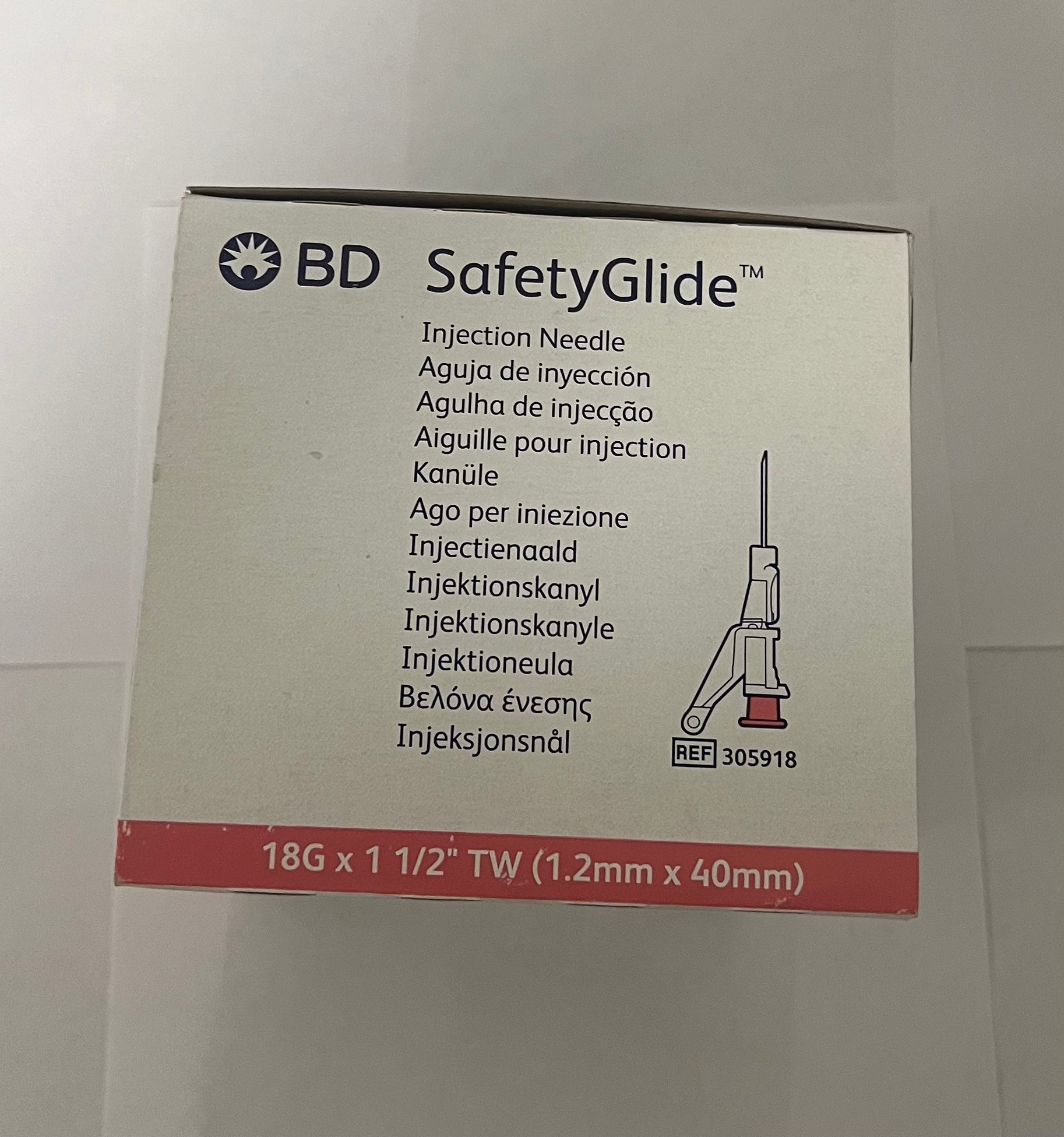 BD - Safety glide - 1,2mm x 40mm - 305918 - 50 stuks per doos – BD | AMS (2)