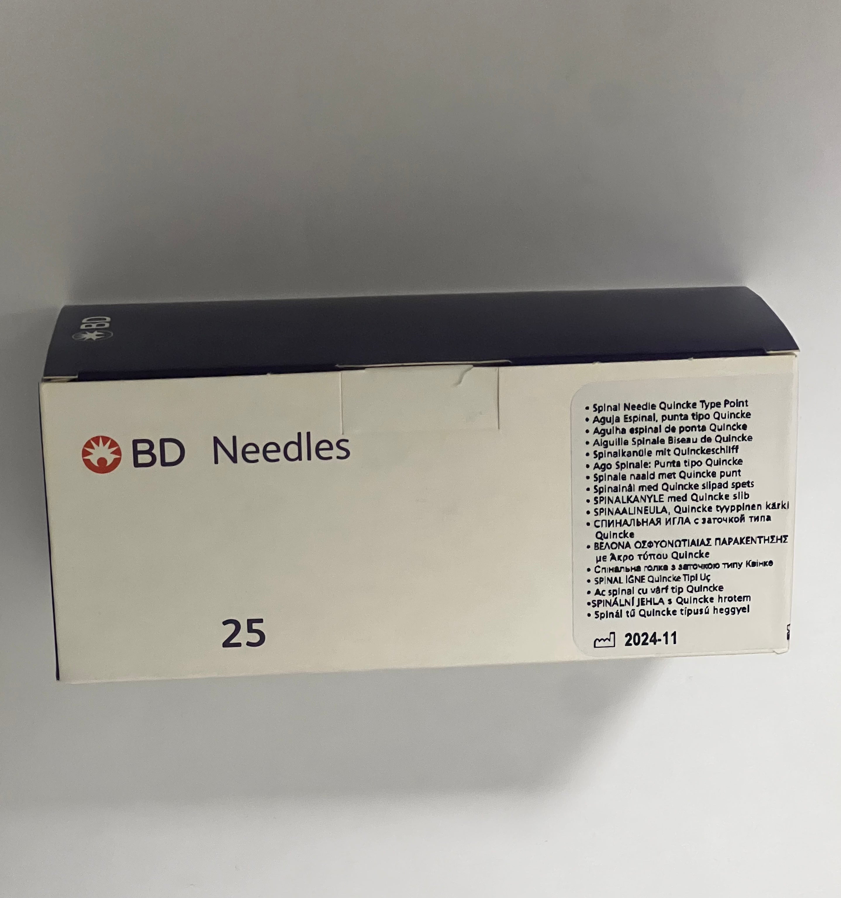 BD - Spinal Needle - 0,7 x 90 mm (22G) - 25 stuks per doos – BD | AMS (2)