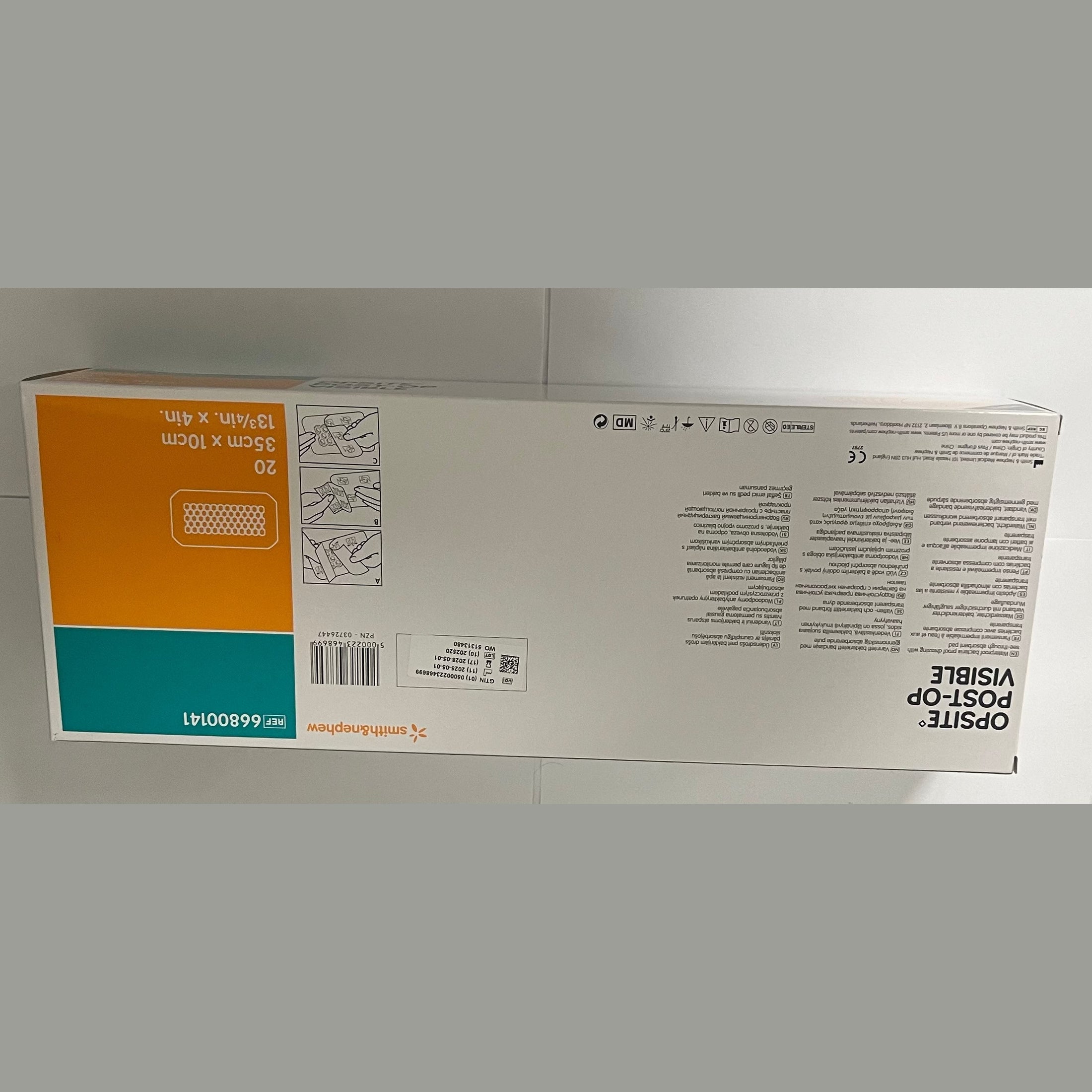 Smith & Nephew - Opsite Post-op Visible- 66800141 - 20 stuks per doos – Smith&Nephew | AMS (2)