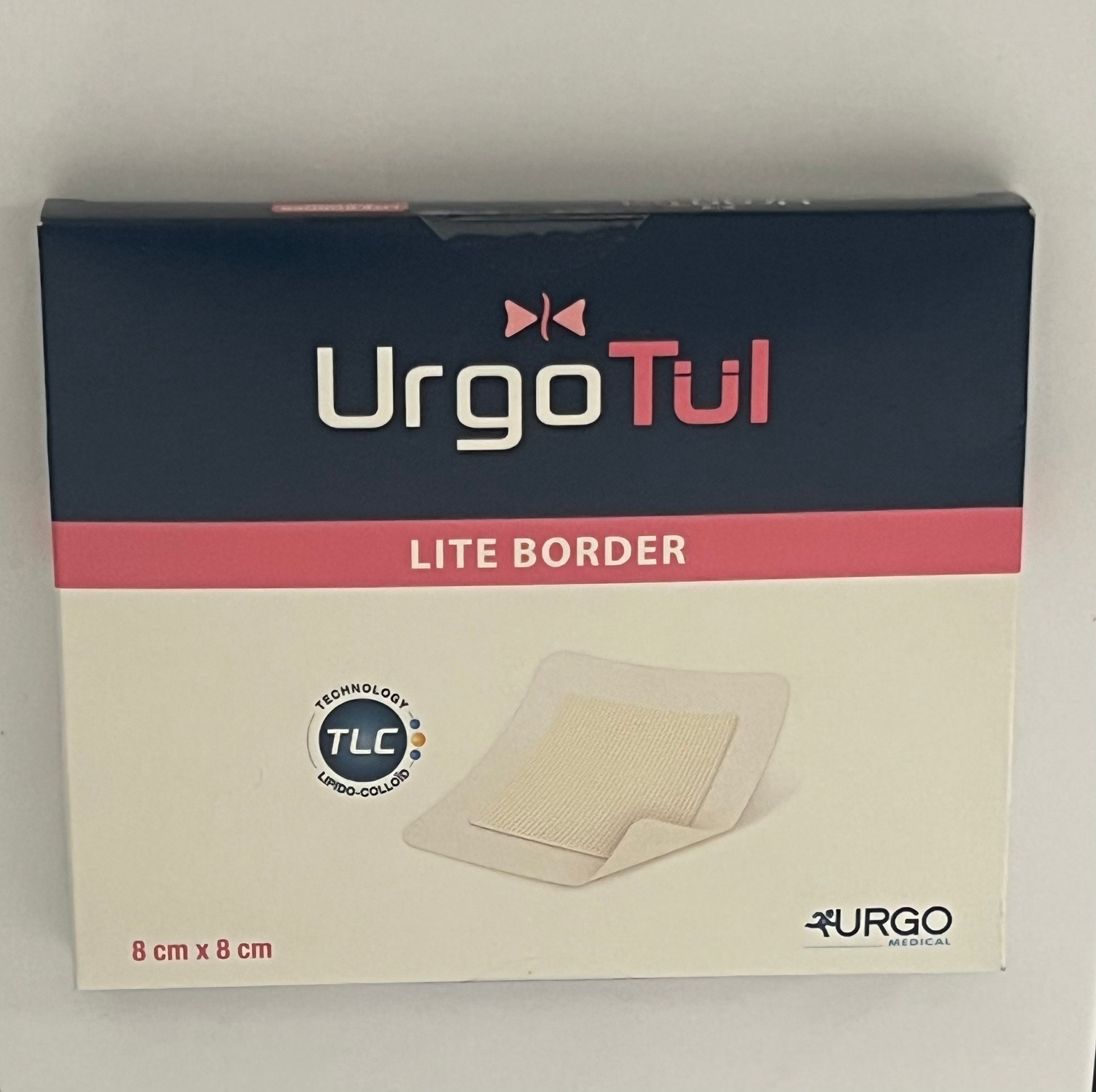 UrgoMedical - (UrgoTül Lite Border) - 8cm x 8cm - 503949 – UrgoMedical | AMS