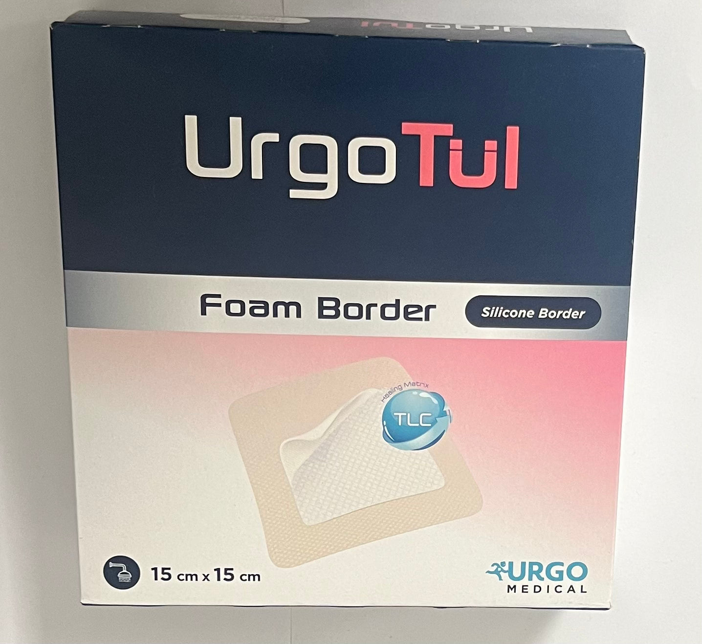 Urgo Medical - UrgoTül  (Silicone foam border) - 15cm x 15cm - 552828 – UrgoMedical | AMS