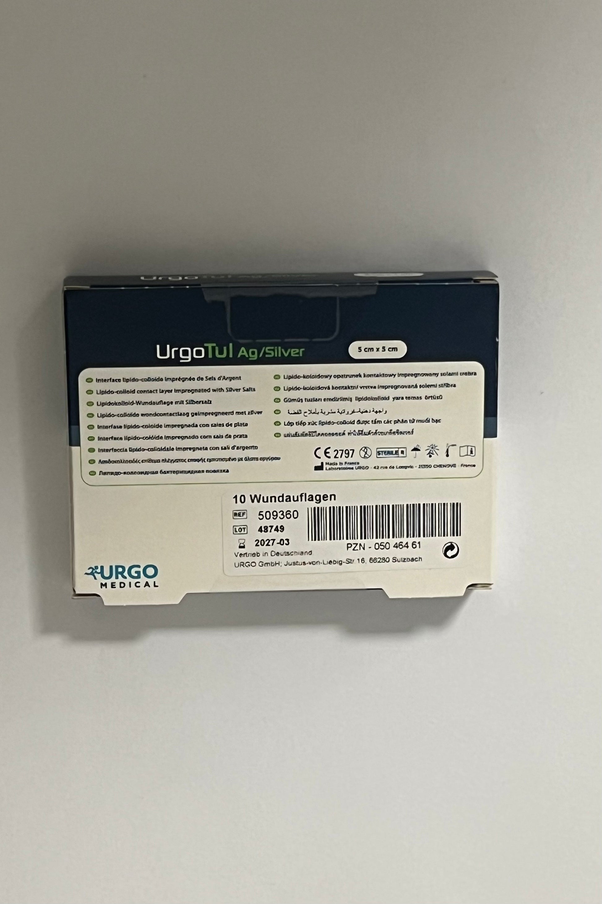 UrgoMedical - (UrgoTül Ag Silver) -  5 cm x 5 cm - 509360 – UrgoMedical | AMS (2)