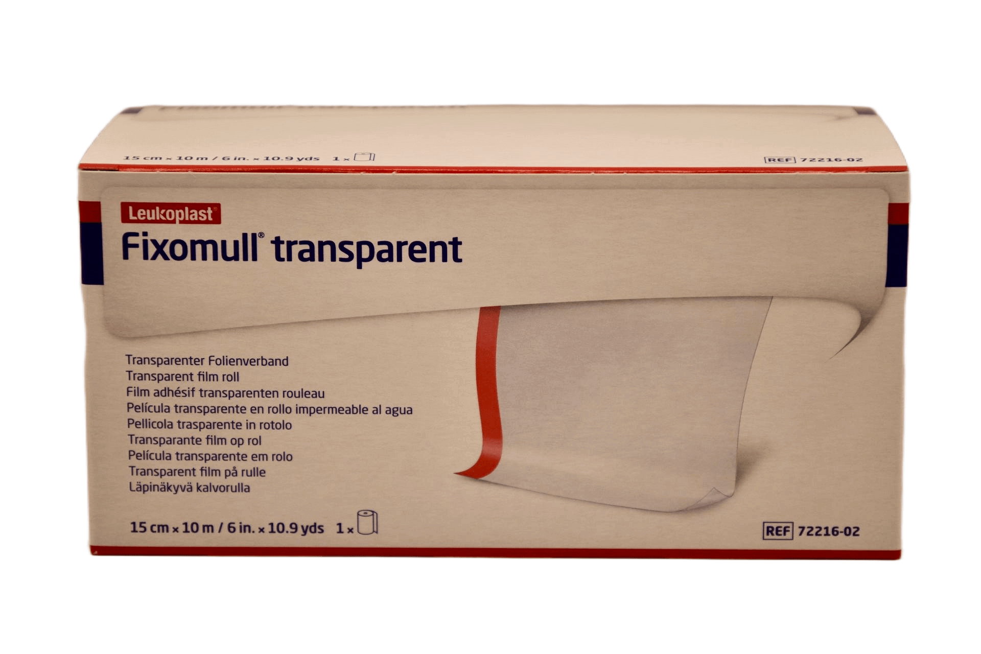 Essity - (Fixomull transparent) - 15 cm x 10 m - 72216-02 – BSN Essity | AMS