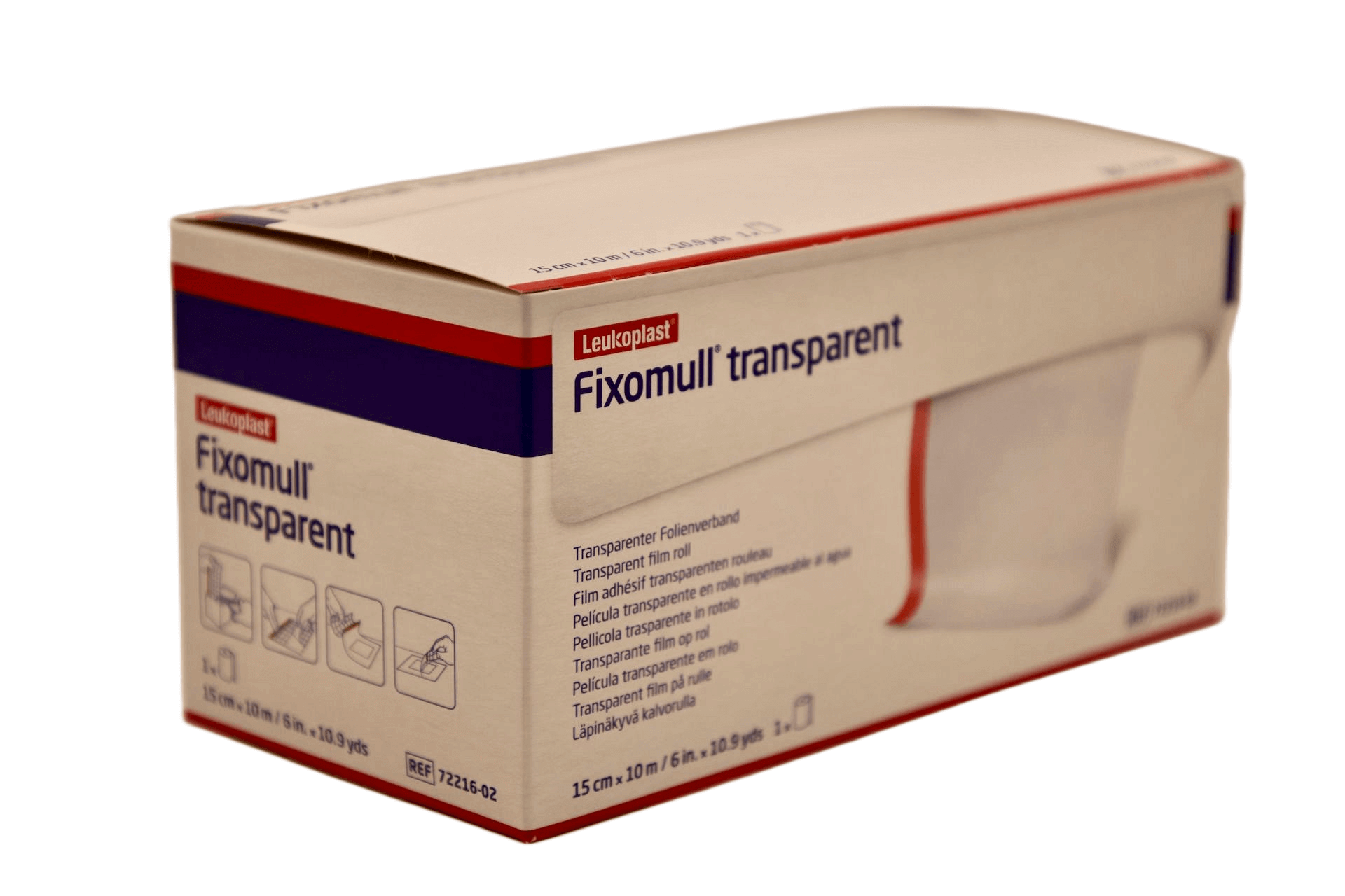 Essity - (Fixomull transparent) - 15 cm x 10 m - 72216-02 – BSN Essity | AMS (2)