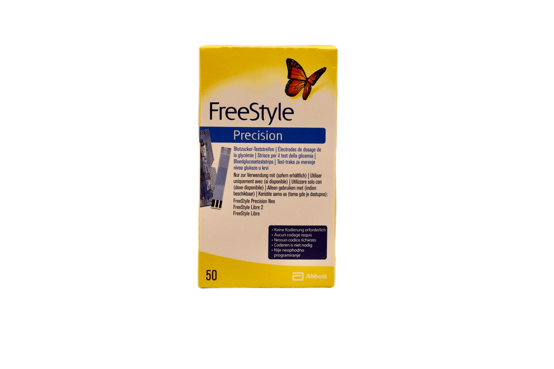 Abbott - FreeStyle - Precision - 50 pcs per box -65032 – abbott | AMS