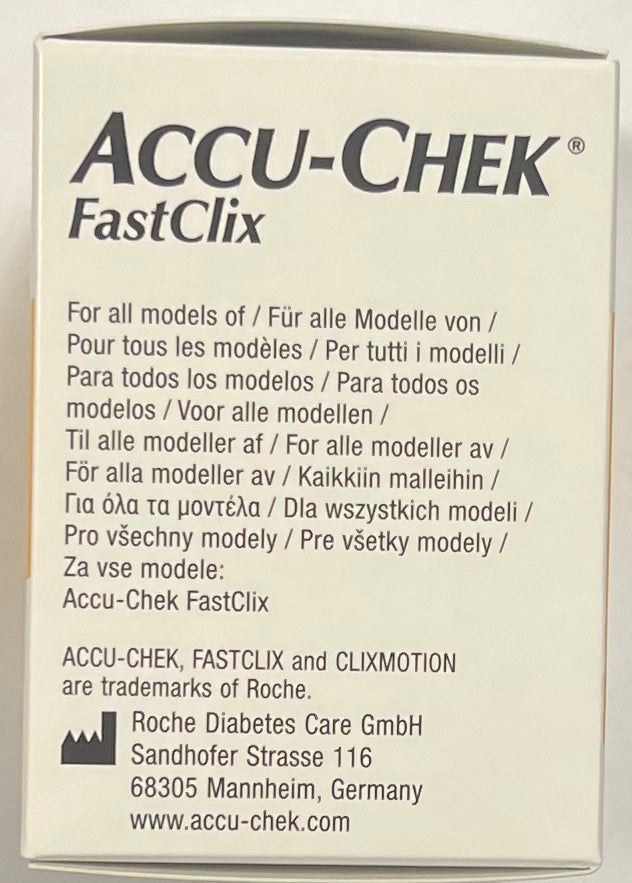 Roche - (Accu-Chek Fastclix) - 0,3mm, 30G - 05208491001 – Roche | AMS (3)