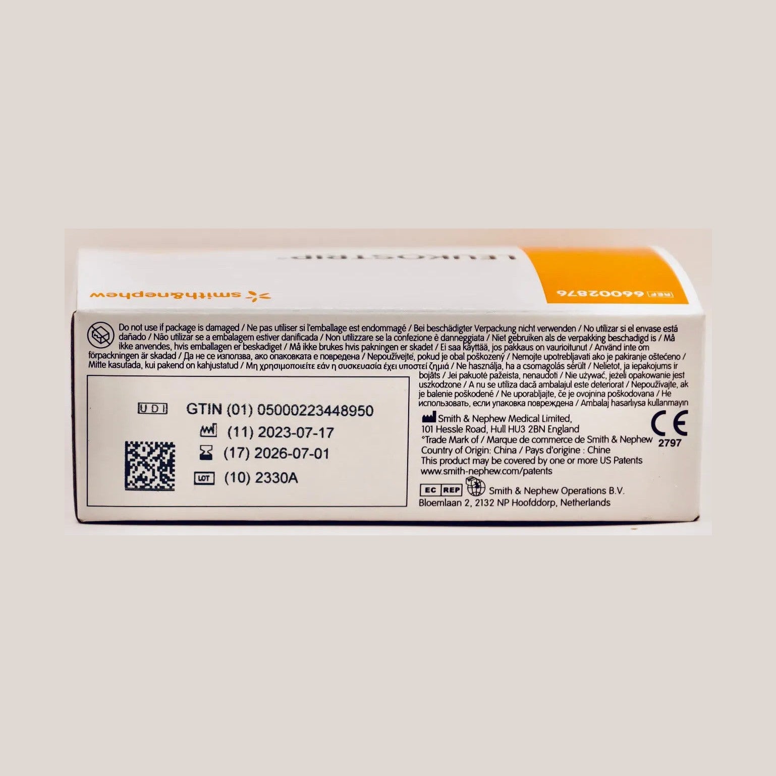 Smith & Nephew - (Leukostrip) - 40 mm x 38 mm - 66002876 – Smith & Nephew | AMS (2)