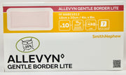 Smith & Nephew - (Allevyn Gentle Border Lite) - 10 cm x 20 cm - 66801012 – Smith & Nephew | AMS