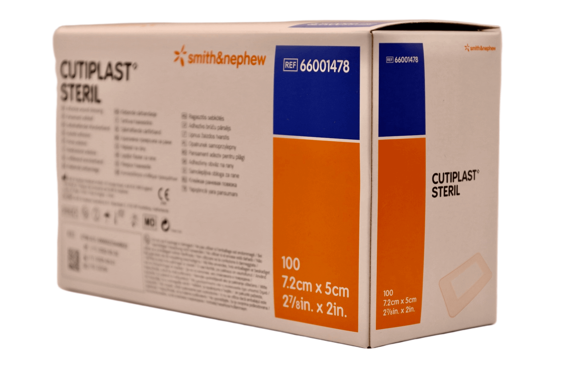 Smith & Nephew - (Cutiplast Steril) - 7,2 cm x 5 cm - 66001478 – Smith &amp; Nephew | AMS (2)
