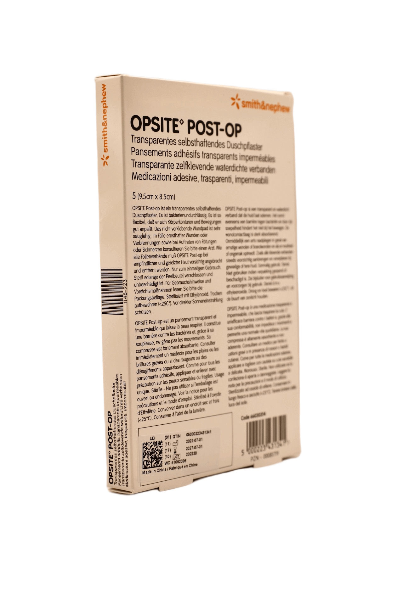 Smith & Nephew - (Opsite Post Op) - 9,5 cm x 8,5 cm - 66030314 – Smith &amp; Nephew | AMS (2)