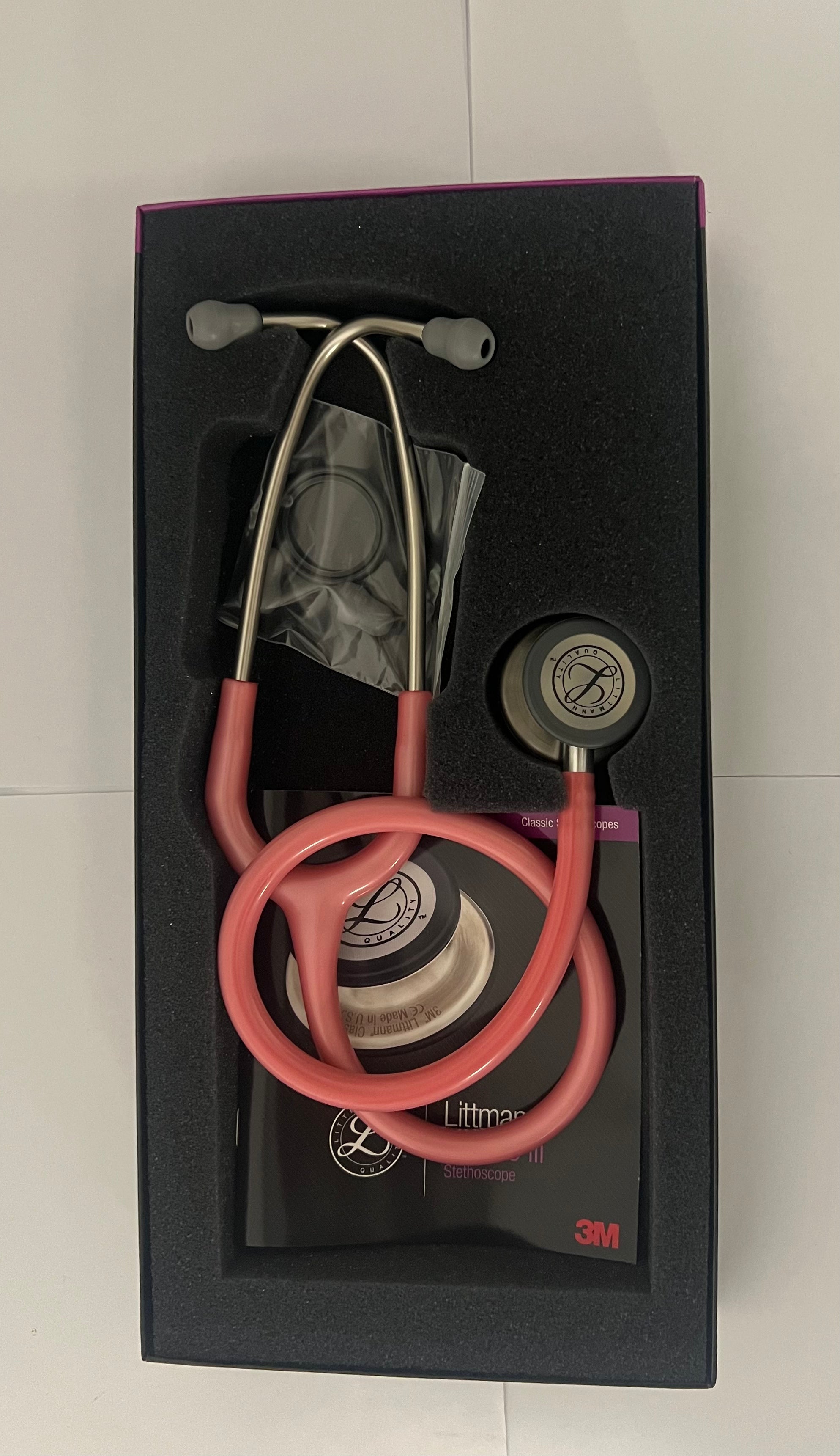 Littmann - (Classic III Stethoscope) - Parelroze - 5633 – Littmann | AMS
